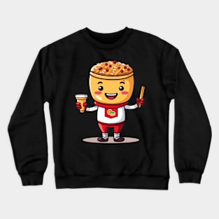 kawaii  junk food T-Shirt cute  funny Crewneck Sweatshirt